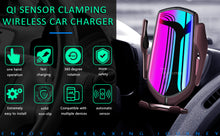 Cargar imagen en el visor de la galería, Cargador inalámbrico para coche: sensor táctil, retráctil automático, carga rápida, compatible: iPhone, Samsung, Otros. - PAL Auto Parts