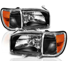 Cargar imagen en el visor de la galería, 1999-2004 Nissan PathFinder Par Focos Fondo Negro (Chofer & Pasajero) - PAL Auto Parts