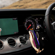 Cargar imagen en el visor de la galería, Cargador inalámbrico para coche: sensor táctil, retráctil automático, carga rápida, compatible: iPhone, Samsung, Otros. - PAL Auto Parts