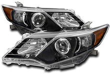 Cargar imagen en el visor de la galería, 2012-2014 Toyota Camry Par Focos Fondo Negro (Chofer &amp; Pasajero) - PAL Auto Parts
