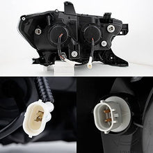 Cargar imagen en el visor de la galería, 2016-2021 Toyota Tacoma par Focos Fondo Negro LED (Chofer & Pasajero) - PAL Auto Parts