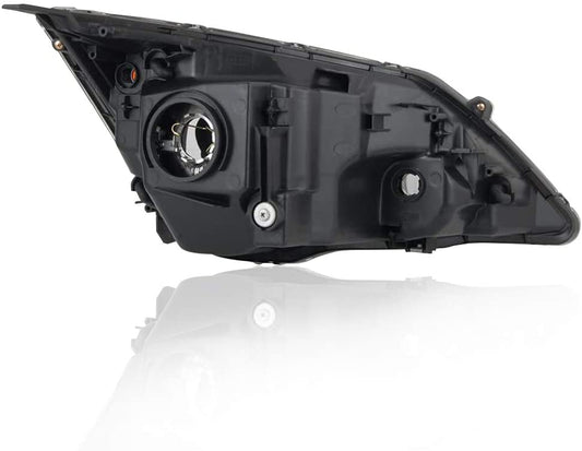 2007-2011 Honda CR-V/CRV Par Focos Fondo Negro (Chofer & Pasajero) - PAL Auto Parts