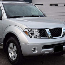 Cargar imagen en el visor de la galería, 2005-2008 NISSAN PATHFINDER/ FRONTIER 2005-2007 PAR FOCOS LED HALO FONDO CROMADO (CHOFER & PASAJERO) - PAL Auto Parts