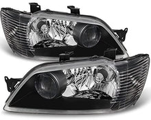 Cargar imagen en el visor de la galería, 2002-2003 Mitsubishi Lancer Par Focos Fondo Negro (Chofer & Pasajero) - PAL Auto Parts