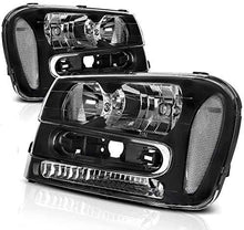 Cargar imagen en el visor de la galería, 2002-2008 Chevy TrailBlazer Par Focos Fondo Cromado (Chofer & Pasajero) - PAL Auto Parts