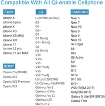 Cargar imagen en el visor de la galería, Cargador inalámbrico para coche: sensor táctil, retráctil automático, carga rápida, compatible: iPhone, Samsung, Otros. - PAL Auto Parts