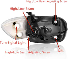 Cargar imagen en el visor de la galería, 2005-2006 Toyota Tundra Par Focos Fondo Negro (Chofer&Pasajero) - PAL Auto Parts