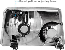 Cargar imagen en el visor de la galería, 2001-2011 Ford Ranger Par Focos Fondo Cromado (Chofer & Pasajero) - PAL Auto Parts