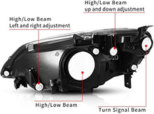 Cargar imagen en el visor de la galería, 2001-2003 Honda Civic Par Focos Fondo Negro (Chofer & Pasajero) - PAL Auto Parts