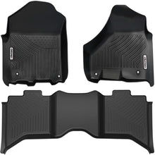 Cargar imagen en el visor de la galería, 2019-2021 Dodge Ram 1500 Classic / 2012-2018 Dodge Ram 1500/2500/3500 Alfombra Set Color Negro - PAL Auto Parts