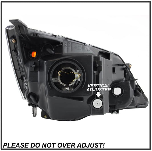 2007-2011 Honda CR-V/CRV Par Focos Fondo Cromado (Chofer & Pasajero) - PAL Auto Parts