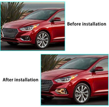 Cargar imagen en el visor de la galería, 2017-2019 Hyundai Accent Fog Lights LED DRL (Chofer & Pasajero) - PAL Auto Parts