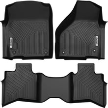 Cargar imagen en el visor de la galería, 2012-2018 Dodge Ram 1500 Alfombra Color Negro All Weather ( Asientos Delanteros y traseros) - PAL Auto Parts