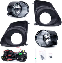 Cargar imagen en el visor de la galería, 2011-2013 Toyota Corolla Par Focos Fog Lights Fondo Cromado (Chofer & Pasajero) - PAL Auto Parts