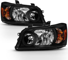 Cargar imagen en el visor de la galería, 2004-2006 Toyota HighLander Par Focos Fondo Negro (Chofer & Pasajero)
