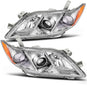 2007-2009 Toyota Camry Par Focos Fondo Cromado (Chofer & Pasajero) - PAL Auto Parts
