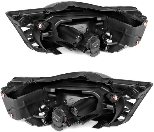 2009-2011 Honda Civic Sedan Par Fog Lights Fondo Cromado (Chofer & Pasajero) - PAL Auto Parts