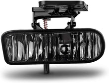 Cargar imagen en el visor de la galería, 1999-2002 GMC Sierra/2000-2006 GMC Yukon Par Fog Lights Fondo Smoke (Chofer & Pasajero) - PAL Auto Parts