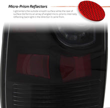 Cargar imagen en el visor de la galería, 2005-2011 Toyota Tacoma Par Focos Traseros Fondo Negro/Smoke ( Chofer & Pasajero) - PAL Auto Parts