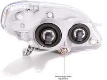 Cargar imagen en el visor de la galería, 2003-2008 Toyota Matrix Par Focos Fondo Cromado (Chofer & Pasajero) - PAL Auto Parts