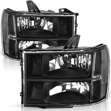 Cargar imagen en el visor de la galería, 2007-2014 GMC Sierra Par Focos Fondo Negro (Chofer & Pasajero) - PAL Auto Parts