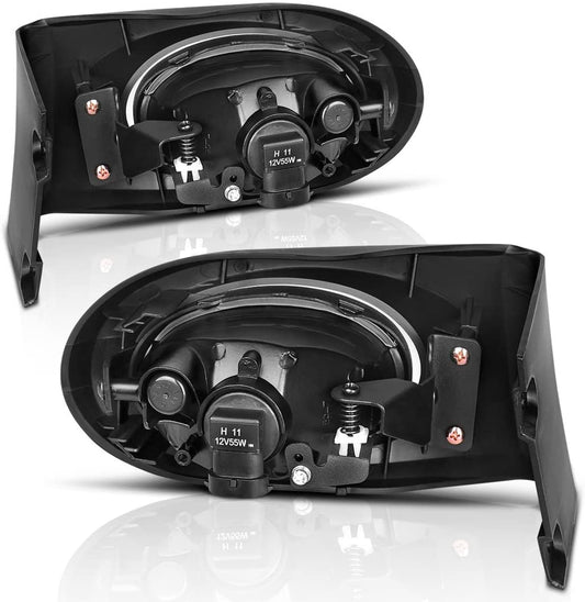 2002-2004 Acura RSX Par Fog Lights Fondo Cromado (Chofer & Pasajero) - PAL Auto Parts