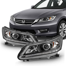 Cargar imagen en el visor de la galería, 2013-2015 Honda Accord Par Focos Fondo Negro (Chofer & Pasajero) - PAL Auto Parts