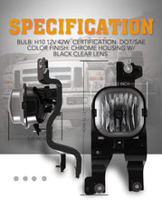 Cargar imagen en el visor de la galería, 2008-2010 Ford F-250 350 450 Fog Lights Smoked (Chofer & Pasajero) - PAL Auto Parts