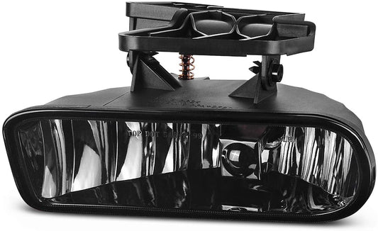 1999-2002 GMC Sierra/2000-2006 GMC Yukon Par Fog Lights Fondo Smoke (Chofer & Pasajero) - PAL Auto Parts