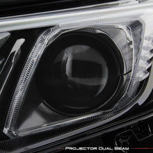 Cargar imagen en el visor de la galería, 2018-2019 TOYOTA CAMRY PAR FOCOS LED DRL PROJECTOR FONDO NEGRO (CHOFER & PASAJERO) - PAL Auto Parts