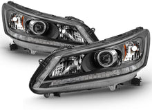 Cargar imagen en el visor de la galería, 2013-2015 Honda Accord Par Focos Fondo Negro (Chofer & Pasajero) - PAL Auto Parts
