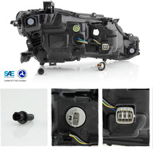 Cargar imagen en el visor de la galería, 2018-2019 TOYOTA CAMRY PAR FOCOS LED DRL PROJECTOR FONDO NEGRO (CHOFER & PASAJERO) - PAL Auto Parts