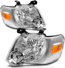 Cargar imagen en el visor de la galería, 2006-2010 Ford Explorer Par Focos Fondo Cromado (Chofer & Pasajero) - PAL Auto Parts