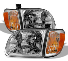 Cargar imagen en el visor de la galería, 2000-2004 Toyota Tundra Par Focos Fondo Cromado (Chofer & Pasajero) - PAL Auto Parts