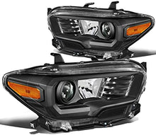 Cargar imagen en el visor de la galería, 2016-2018 Toyota Tacoma par Focos Fondo Negro (Chofer & Pasajero) - PAL Auto Parts