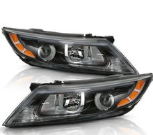 Cargar imagen en el visor de la galería, 2011-2015 Kia Optima Par Focos Fondo Negro (Chofer & Pasajero) - PAL Auto Parts