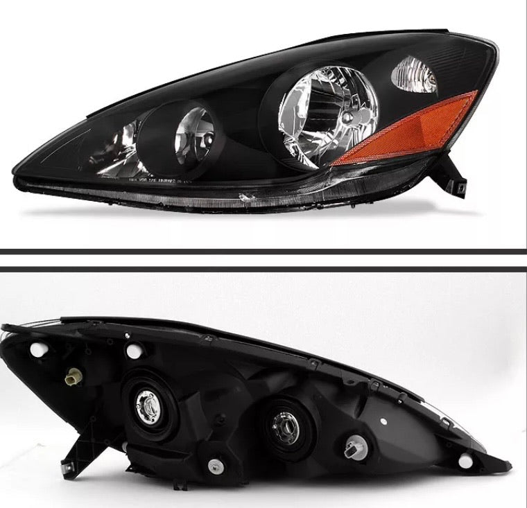 2006-2010 Toyota Sienna Par Focos Fondo Negro ( Chofer & Pasajero) - PAL Auto Parts