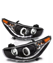 Cargar imagen en el visor de la galería, 2012-2017 HYUNDAI ACCENT PAR FOCOS FONDO NEGRO ( CHOFER & PASAJERO) - PAL Auto Parts