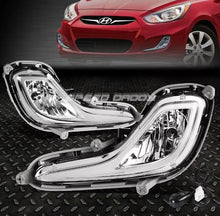 Cargar imagen en el visor de la galería, 2012- 2017 Hyundai Accent Par Fog Lights Fondo Cromado (Chofer & Pasajero) - PAL Auto Parts