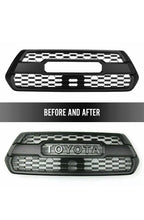 Cargar imagen en el visor de la galería, 2016-2020 TOYOTA TACOMA GRILLE DELANTERA COLOR NEGRO (Chofer & Pasajero) - PAL Auto Parts
