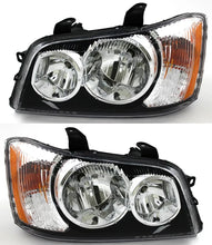 Cargar imagen en el visor de la galería, 2001-2003 Toyota HighLander Par Focos Fondo Negro (Chofer & Pasajero) - PAL Auto Parts