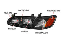Cargar imagen en el visor de la galería, 1997-1999 Toyota Camry Par Focos Fondo Negro (Chofer & Pasajero) - PAL Auto Parts