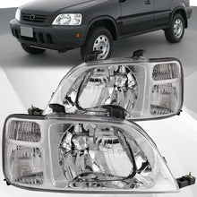 Cargar imagen en el visor de la galería, 1997-2001 Honda CRV/CR-V Par Focos Fondo Cromado (Chofer & Pasajero) - PAL Auto Parts