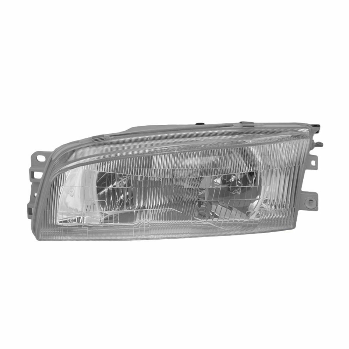 1997-2002 Mitsubishi Mirage Sedan Par Focos Fondo Cromado (Chofer & Pasajero) - PAL Auto Parts