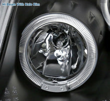 Cargar imagen en el visor de la galería, 2006-2008 Toyota Yaris HatchBack LED HALO Projector Par Focos Fondo Negro (Chofer &amp; Pasajero) - PAL Auto Parts
