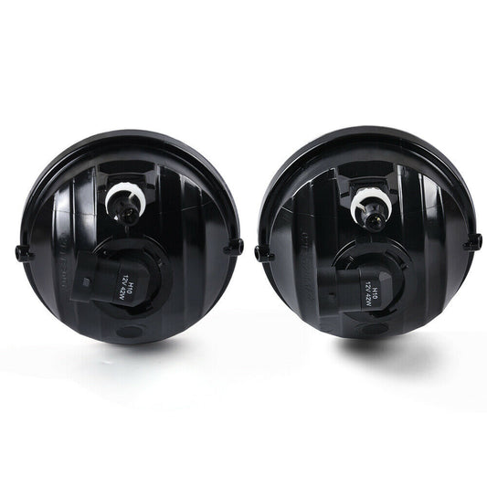 2005-2011 Toyota Tacoma Par Focos Fog Lights Fondo Cromado (Chofer & Pasajero) - PAL Auto Parts