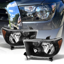 Cargar imagen en el visor de la galería, 2007-2013 Toyota Tundra Par Focos fondo Negro ( Chofer & Pasajero) - PAL Auto Parts