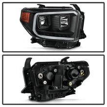 Cargar imagen en el visor de la galería, 2014-2017 Toyota Tundra Par Focos Fondo Negro LED DRL turn Signal ( Chofer & Pasajero) - PAL Auto Parts