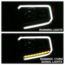 Cargar imagen en el visor de la galería, 2014-2017 Toyota Tundra Par Focos Fondo Negro LED DRL turn Signal ( Chofer & Pasajero) - PAL Auto Parts