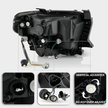 Cargar imagen en el visor de la galería, 2014-2021 Toyota Tundra Par Focos Fondo Negro LED DRL turn Signal ( Chofer & Pasajero) - PAL Auto Parts